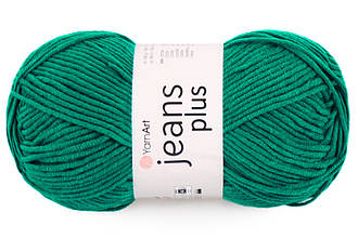 YarnArt Jeans Plus, Нефрит №63