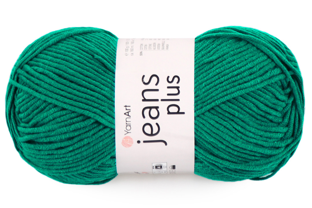 YarnArt Jeans Plus, Нефрит №63