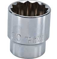 Головка торцевая 30 мм TOPTUL 1/2" 12-гранная BAEB1630