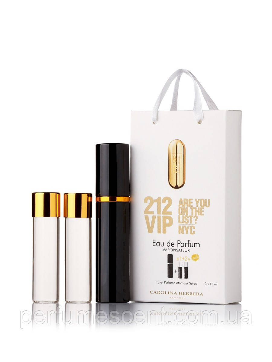 Міні духи в наборі Carolina Herrera 212 Vip Woman 45ml