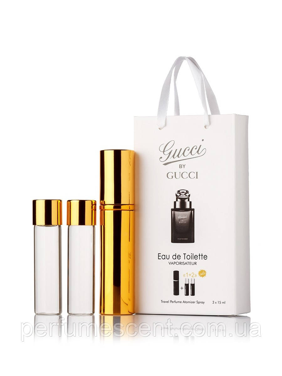 Набір з феромонами 3по15мл Gucci By Gucci Pour Homme оптом