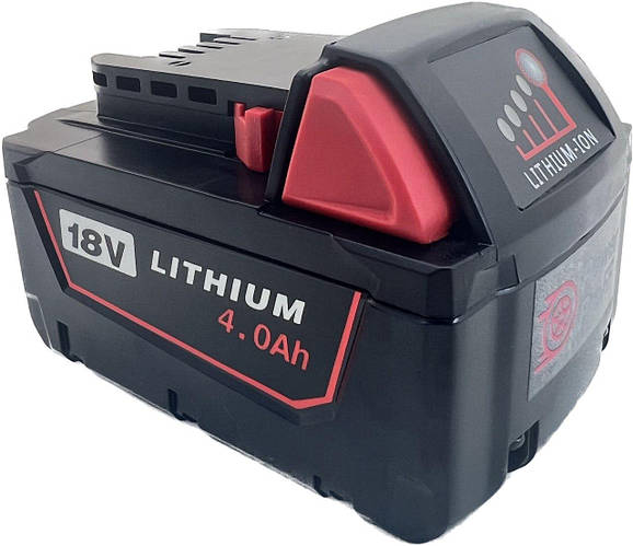 Аккумулятор для шуруповерта Milwaukee 18V 4Ач от Power-Profi M18 B5, XC ...