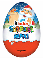 Шоколадне яйце Kinder Maxi 100 г