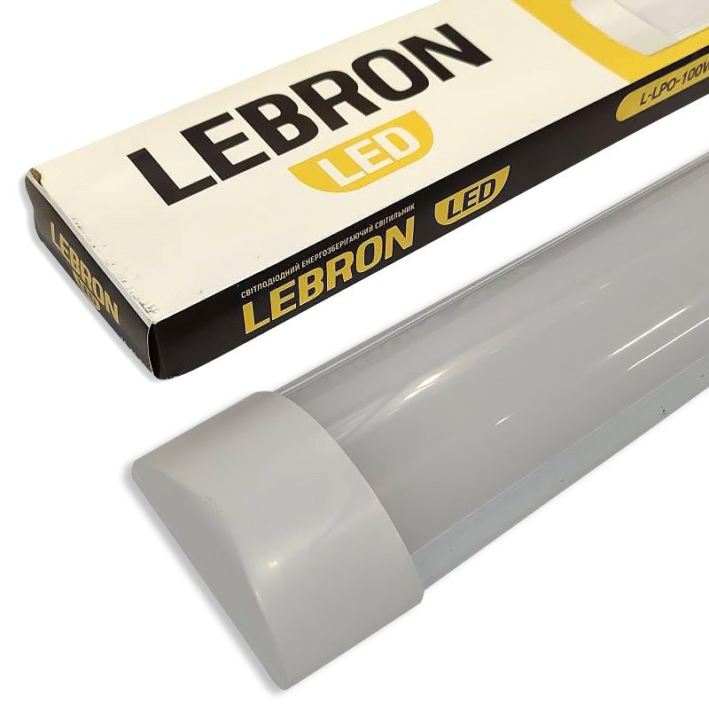 Лінійний LED світильник Lebron L-LPO 100W 6200K IP20 16-45-60