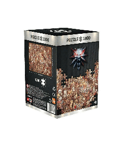 Пазл Good Loot Premium Puzzle The Witcher (Відьмак): День народження (1000 деталей)