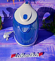Электрический чайник 1.7л дисковый Maestro MR-044-BLUE Электрочайник 2200Вт для дома, офиса, дачи