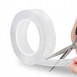 Клейка стрічка Supretto прозора водонепроникна 5 см x 5 м (8152), фото 5