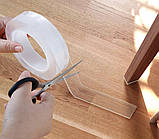 Клейка стрічка Supretto прозора водонепроникна 5 см x 5 м (8152), фото 6