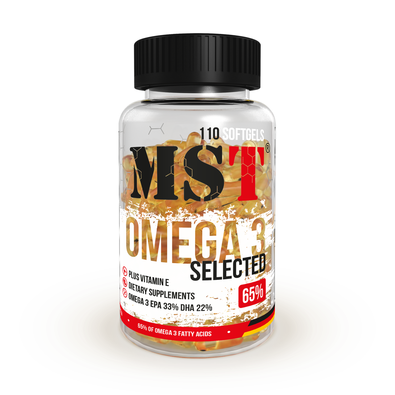 MST Omega 3 Selected 65% 110 caps - фото 1 - id-p1129356955