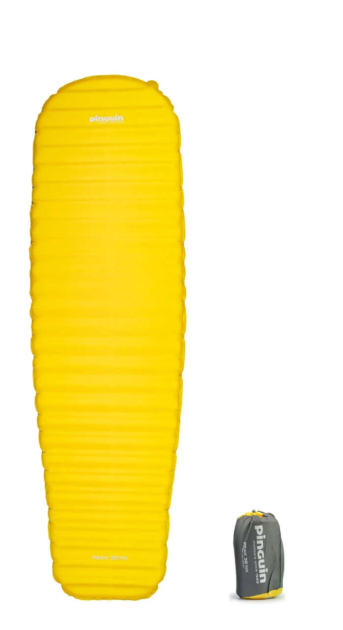 Килимок самонадувний Pinguin Peak 25 NX (Yellow)