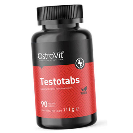 Бустер тестостерону OstroVit Testotabs 90 таблеток, фото 2