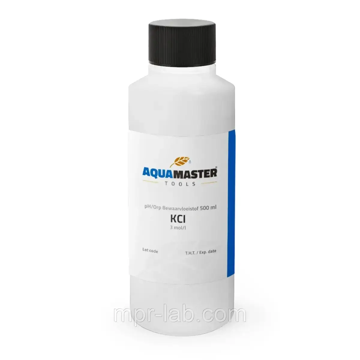 Розчин для зберігання датчиків pH і ОВП-метрів (KCl 3M), 500 мл, Aqua Master, Нідерланди 1304
