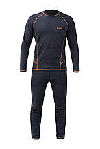 Термобілизна чоловіча Tramp Microfleece комплект (футболка+штани) black UTRUM-020, UTRUM-020-black-XL