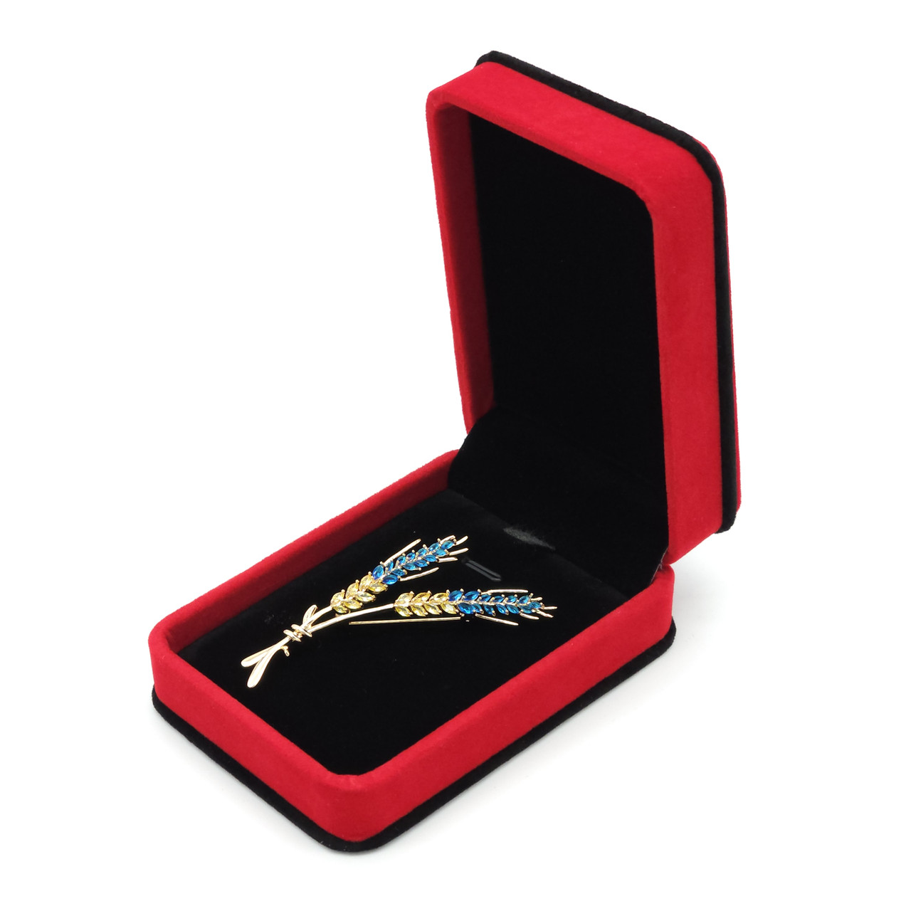 Брошка колосок 75х25, фото 1