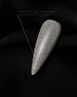 Гель-лак для ногтей светоотражающий Crooz Crystal Gel Polish №4 8 мл