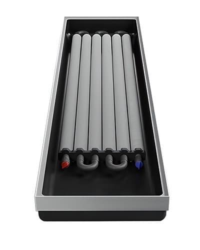 Внутрішньопідлоговий конвектор TeploWatt TC70-2250/265-Comfort-6s без вентилятора