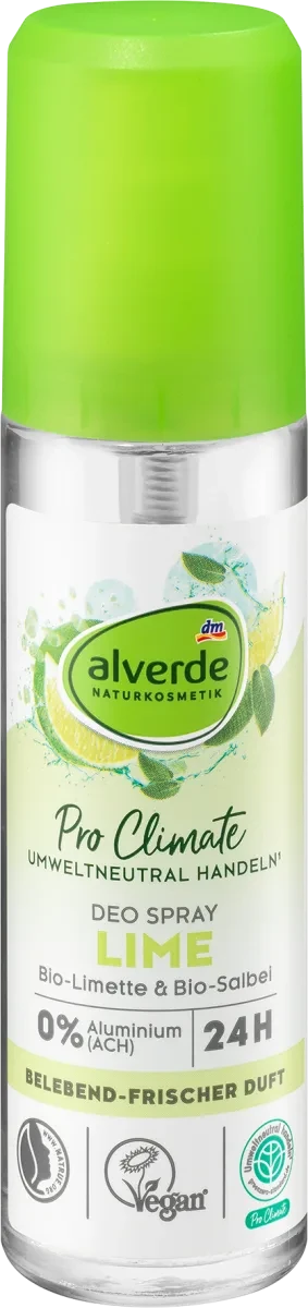 Спрей-дезодорант alverde NATURKOSMETIK Salbei Limette, 75 мл