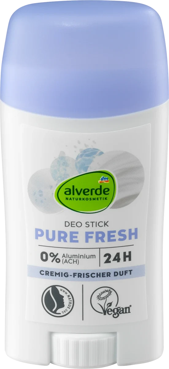 Дезодорант - стік alverde NATURKOSMETIK Pure Fresh, 50 мл
