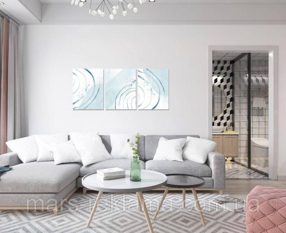 Інтер'єрна картина модульна   Абстракція, фото 1