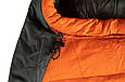 Спальний мішок Tramp Fjord Long кокон лівий orange/grey 225/80-55 UTRS-049L, фото 5