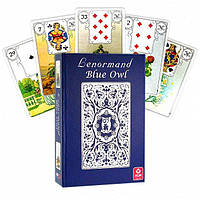 Mille Lenormand Blue Owl Голубая сова оракул Ленорман