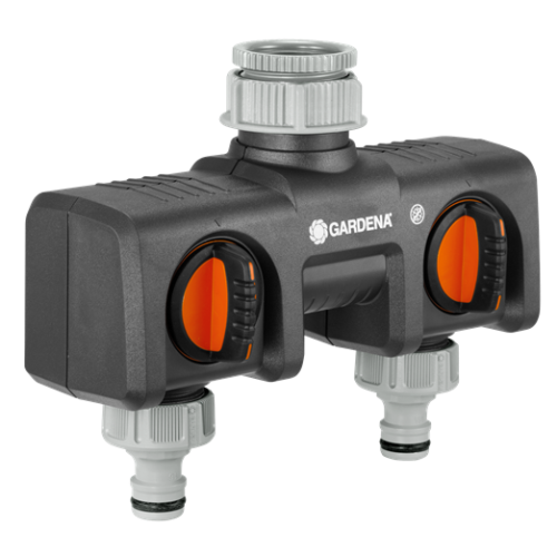 Розподільник Gardena 2-канальний 1", фото 1