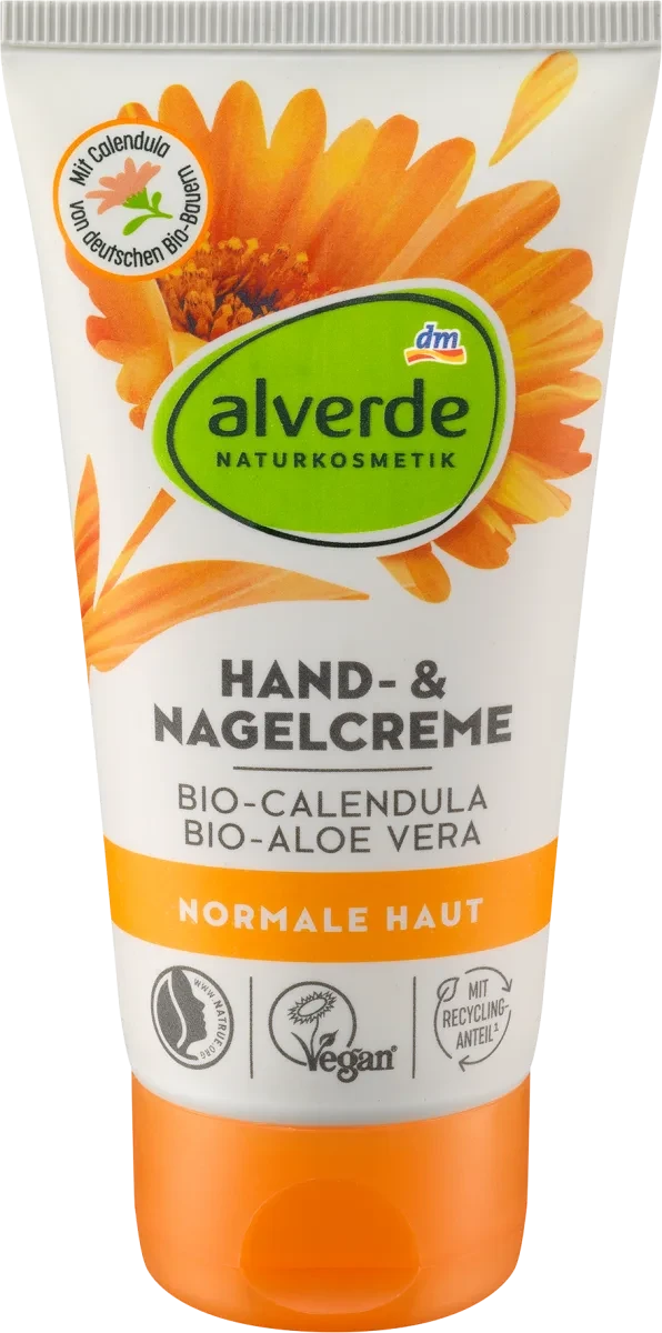 Органічний крем для рук alverde NATURKOSMETIK Bio-Calendula, 75 мл, фото 1