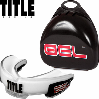 Капа дитяча з футляром TITLE GEL GTSMGY. Капа боксерська