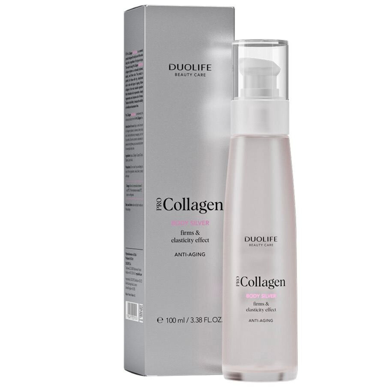 DuoLife Pro Collagen Body Silver зволожена та пружна шкіра Колаген для тіла Дуолайф 100 ml