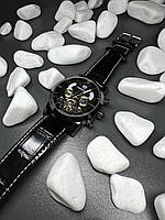Годинник на руку з шкіряним ремінцем Форсайнін Чоловічий механічний годинник Форсінін Наручний годинник для чоловіка Forsining