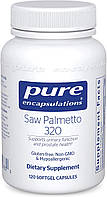 Со Пальметто Сереноя Saw Palmetto Pure Encapsulations поддержка здоровой функции простаты и м TM, код: 7288008