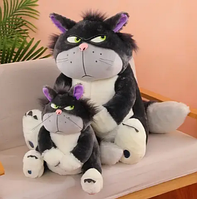 М'яка плюшева іграшка кіт Люцифер Плюшевий кіт Люцефер з мультфільму Попелюшка, 65 см