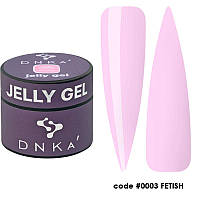 DNKa Гель-желе для ногтей Gelly Gel 0003 Fetish, 15 мл