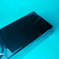 Серветки одноразові паперові двошарові чорні, 33*33 см/200 шт