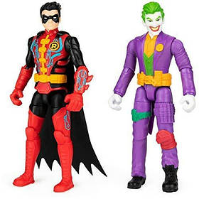 Фігурки Робіна та Джокера з коміксів DC Comics для хлопчиків із 6 загадковими аксесуарами, дитячі іграшки для