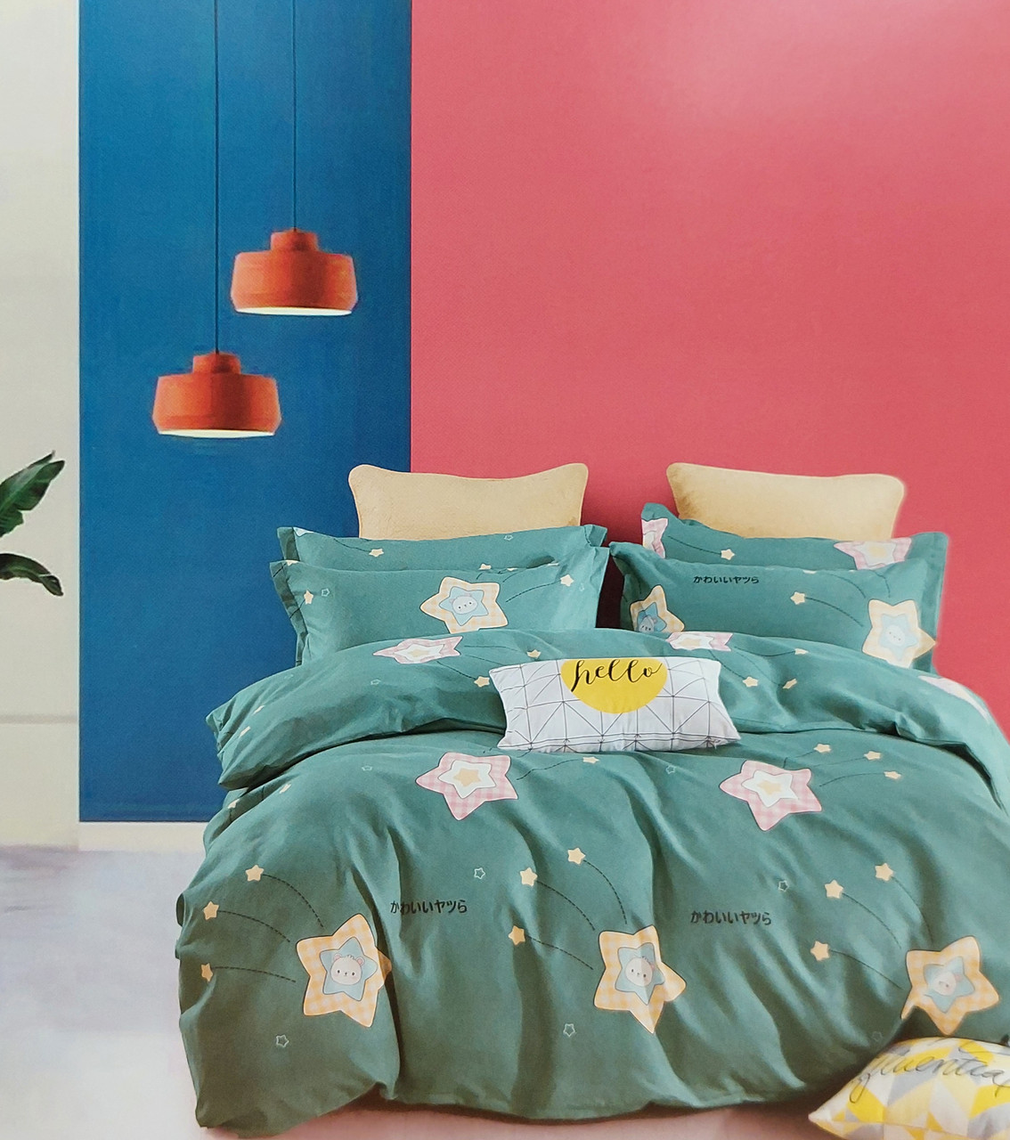 Постільна білизна фланель Malloory Home Flanel Series - Євро