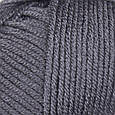 Пряжа акрилова YarnArt Adore AntiPilling (ЯрнАрт Адор Антіпіллінг), Графіт №347, 100гр., 280м., фото 3