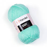 Пряжа акриловая YarnArt Baby, Мята №623, (Ярнарт Бебі) 50гр., 150м. нитки для вязания