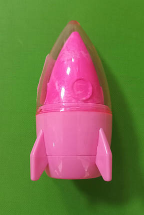 Канц Centrum Точилка пластик. з контейн. 89558 + гумка (8см) в дисплеї (колір рожевий), фото 1