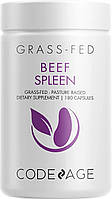 CodeAge Beef Spleen / Селезенка говяжья Источник гемового железа 180 капсул