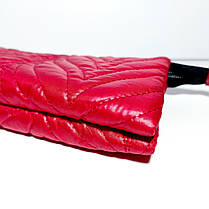 Жіноча стьобанна косметичка- гаманець три вітділи, фото 2