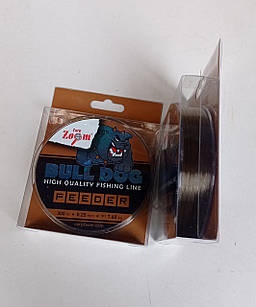 Волосінь Carp Zoom Bull-Dog Feeder line 0.28 мм.300 м.Brown (коричнева)