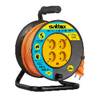 Подовжувач на котушці Svittex 40 м - 2х1,5 мм