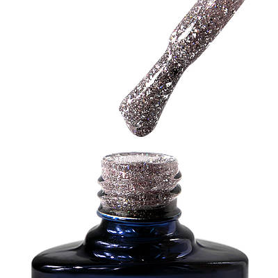 Гель-лак Nice for you Shine №02 світловідбивний Рожеве золото 8.5 г