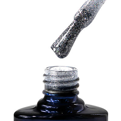 Гель-лак Nice for you Shine №04 світловідбивний Сірий 8.5 г