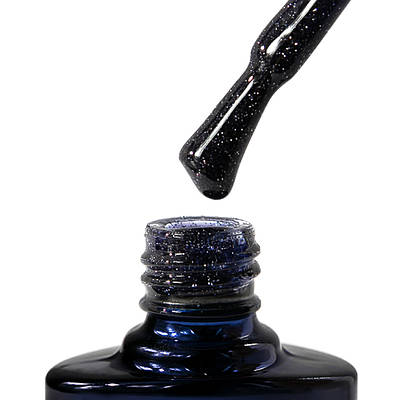 Гель-лак Nice for you Shine №10 світловідбивний Чорно-синій8.5 г