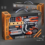Дитячий набір інструментів для хлопчика з бензопилою, фото 2