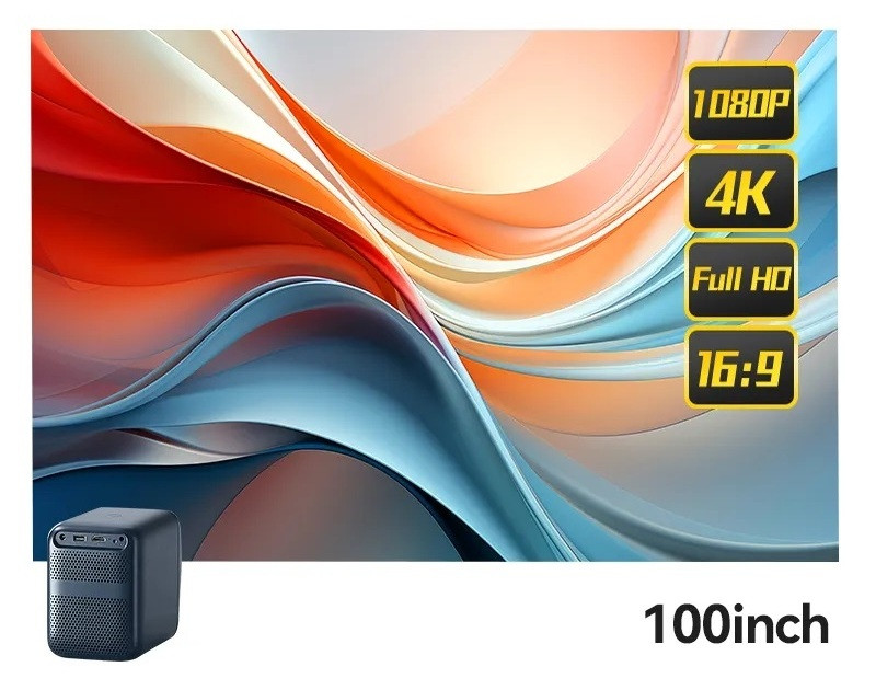 ⇒ Екран Xiaomi Wanbo Anti-Light FullHD Screen 100" - світловідбиваючий для проектора на 100 дюймів