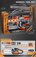 Дитячий набір інструментів для хлопчика з бензопилою