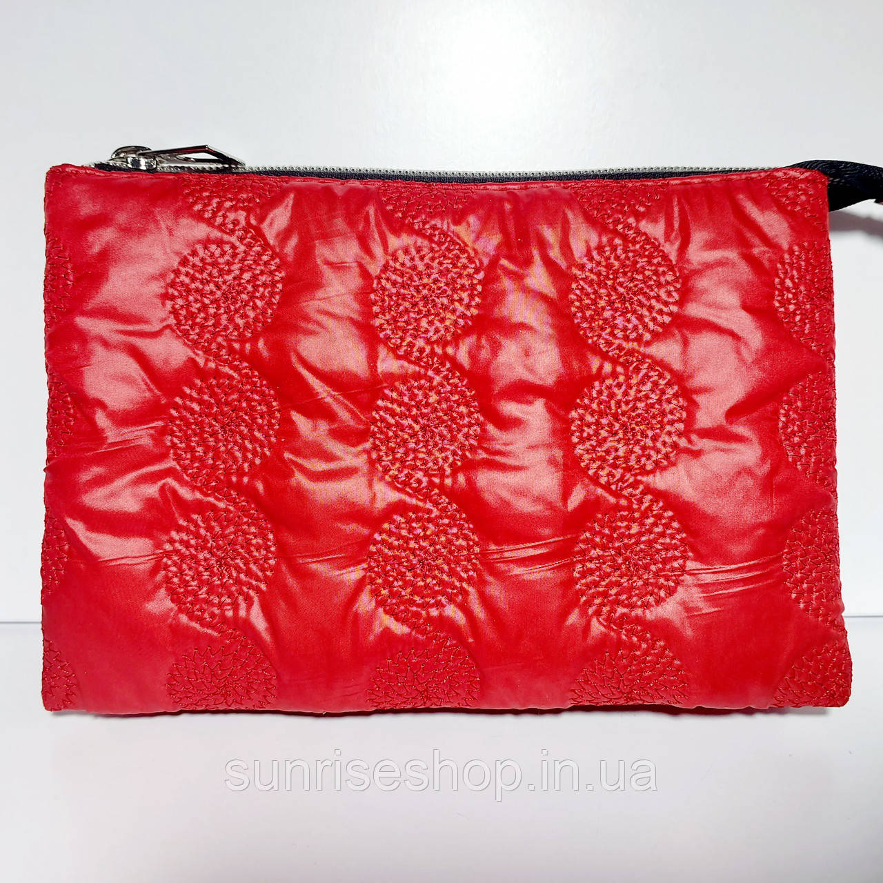 Жіноча стьобанна косметичка- гаманець три вітділи